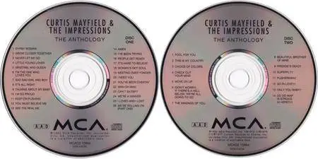 Curtis Mayfield & The Impressions - The Anthology 1961-1977 (1992) 2CDs