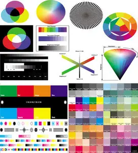 RGB-CMYK color index vector