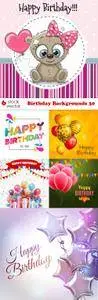 Vectors - Birthday Backgrounds 30