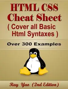 Html Css Cheat Sheet, Syntax Quick Reference Handbook, by Table and Chart : Syntax Quick Study Guide