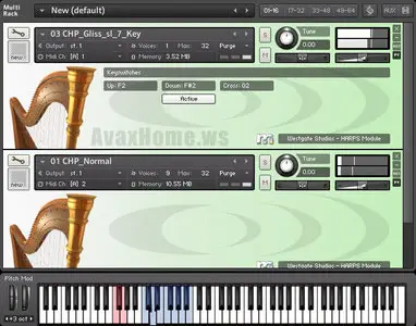 Westgate Studios Celtic Harp KONTAKT DVDR (repost)