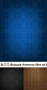Vectors - Damask Patterns (Set 31)