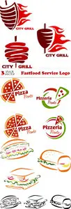 Vectors - Fastfood Service Logo