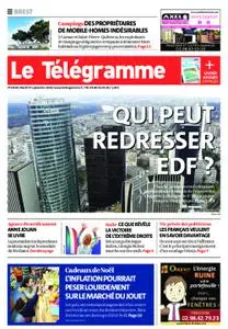 Le Télégramme Landerneau - Lesneven – 27 septembre 2022