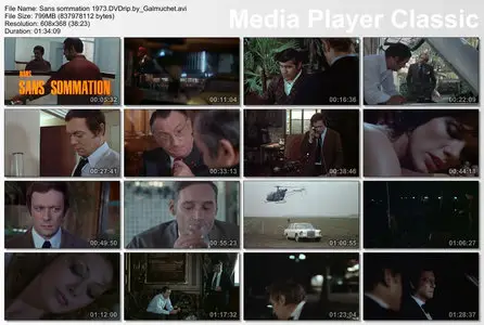 (Thriller) Sans sommation [DVDrip] 1973