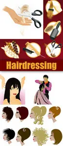 Hairdressing Vector