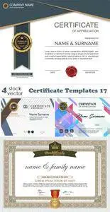 Vectors - Certificate Templates 17