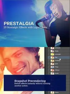 GraphicRiver - Prestalgia - 25 Retro Effects with Light Leaks