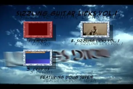 Sizzling Guitar Licks Volume 1 - Doug Seven