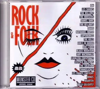ROCK & FOLK - Monster CD #22  (@320)  April 2008