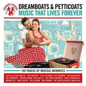 VA - Dreamboats & Petticoats Music That Lives Forever (4CD, 2020)
