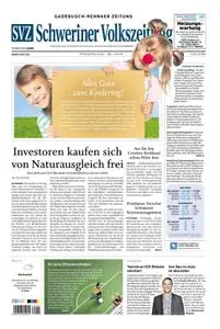 Schweriner Volkszeitung Gadebusch-Rehnaer Zeitung - 30. Mai 2020