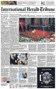 International Herald Tribune from Wednesday, 21. December 2011