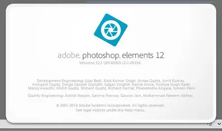 Adobe Photoshop Elements 12.1.49334