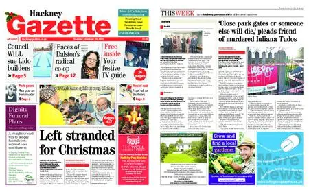 Hackney Gazette – December 20, 2018
