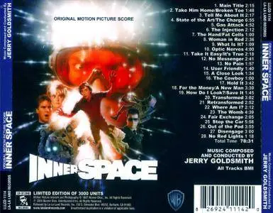 Jerry Goldsmith - Innerspace: Original Motion Picture Score (1987) Remastred Expanded Limited Edition 2009