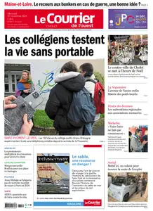 Le Courrier de l'Ouest Cholet - 27 Novembre 2024