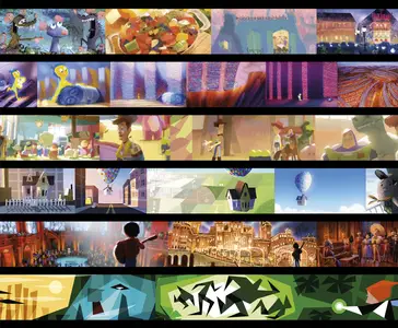 The Art of Pixar: The Complete Colorscripts from 25 Years of Feature Films, Revised and Expanded Edition