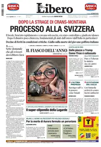Libero - 3 Gennaio 2026
