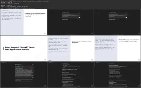 OpenAI ChatGPT Advanced Features