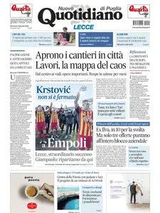 Quotidiano di Puglia Lecce - 12 Gennaio 2025