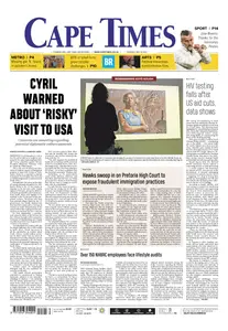 Cape Times - 15 May 2025