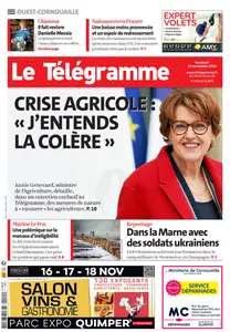 Le Télégramme Ouest Cornouaille - 15 Novembre 2024