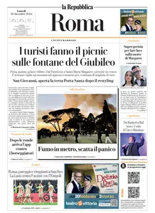 la Repubblica Roma - 30 Dicembre 2024