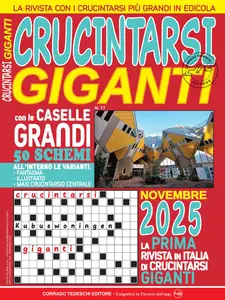 Crucintarsi Giganti N.77 - Novembre 2025