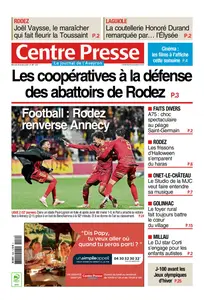 Centre Presse Aveyron - 29 Octobre 2025