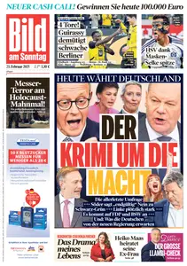 Bild am Sonntag - 23 Februar 2025