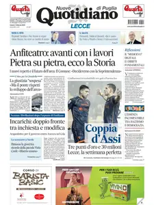 Quotidiano di Puglia Lecce - 1 Febbraio 2025