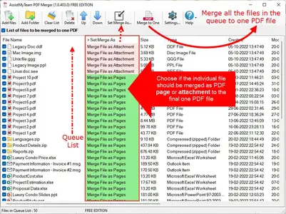 AssistMyTeam PDF Merger 2.0.408.0