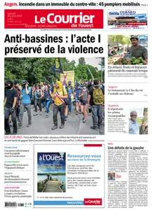Le Courrier de l'Ouest Angers - 20 Juillet 2024