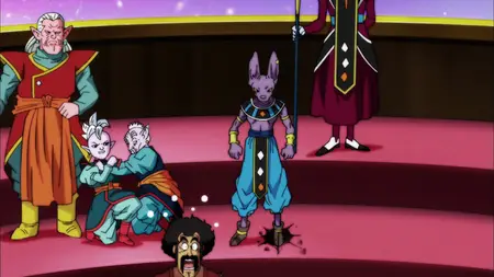 Dragon Ball Super (2015 S05E05 Bergamo the Crusher vs Goku! Whose Strength Reaches the Wild Blue Yonder ZR