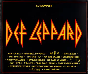 Def Leppard - Promo 1992 [Bludgeon Riffola DEFCD 1992] (1992)
