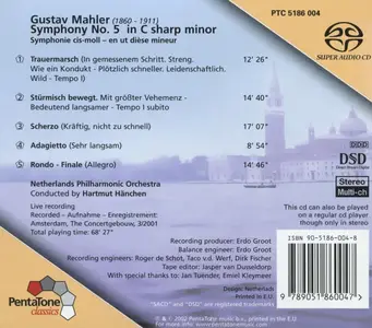 Hartmut Haenchen, Netherlands Philharmonic Orchestra - Gustav Mahler: Synphony No. 5 (2002)