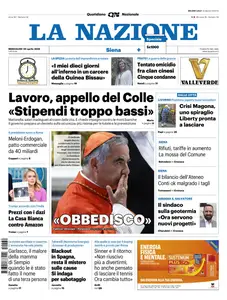 La Nazione Siena - 30 Aprile 2025