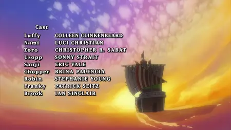 One Piece (1999 S13E04 Arriving at Halfway Through the Grand Line! The Red Line Koten Gars