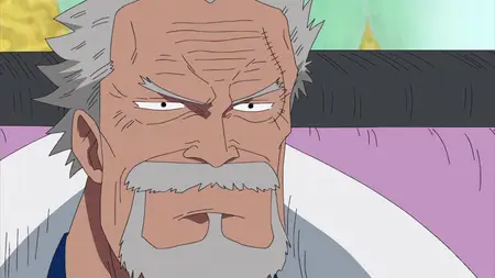 One Piece (1999 S13E04 Arriving at Halfway Through the Grand Line! The Red Line Koten Gars