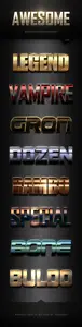 GR - Awesome Photoshop Text Effects Vol.18 19135417