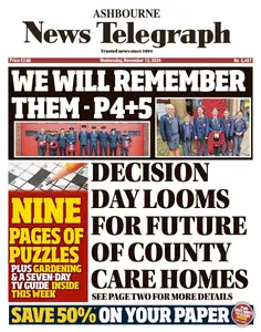 Ashbourne News Telegraph - 13 November 2024