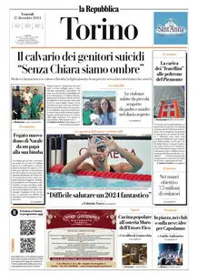 la Repubblica Torino - 27 Dicembre 2024