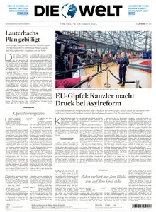 Die Welt - 18 Oktober 2024