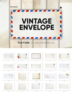 EE - 20 Vintage Envelope Texture C4CTLJQ