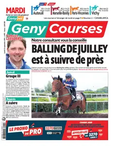 Paris Courses - 22 Septembre 2025