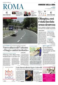 Corriere della Sera Roma - 11 Ottobre 2024