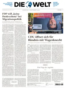 Die Welt - 3 September 2024