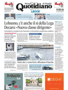 Quotidiano di Puglia Lecce - 6 Ottobre 2025