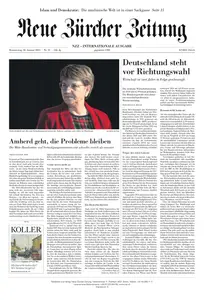 Neue Zürcher Zeitung International - 16 Januar 2025